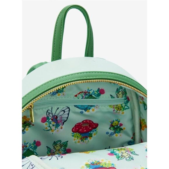 Loungefly Pokémon Grass Type Scene Mini Backpack - Picture 5 of 5